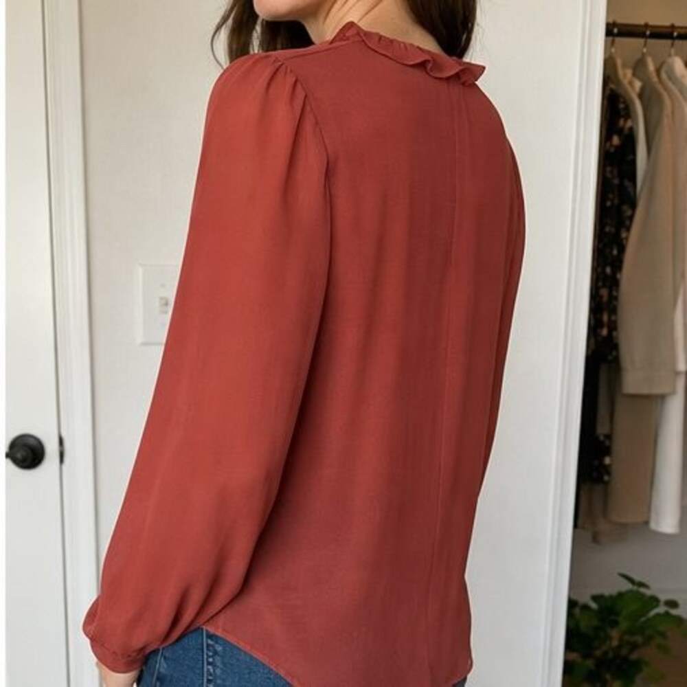 Rust Cami Blouse - Picture 3 of 6